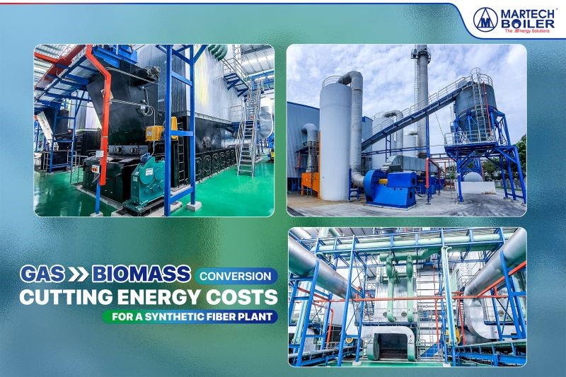 GAS-TO-BIOMASS CONVERSION: CUTTING ENERGY COSTS FOR A SYNTHETIC FIBER PLANT