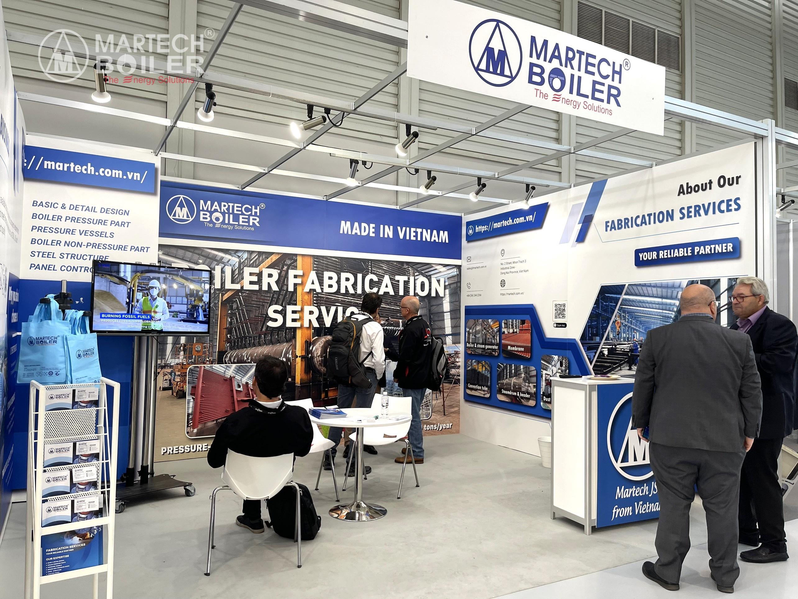 Martech Boiler at Biomasa Exhibition in Spain 2023