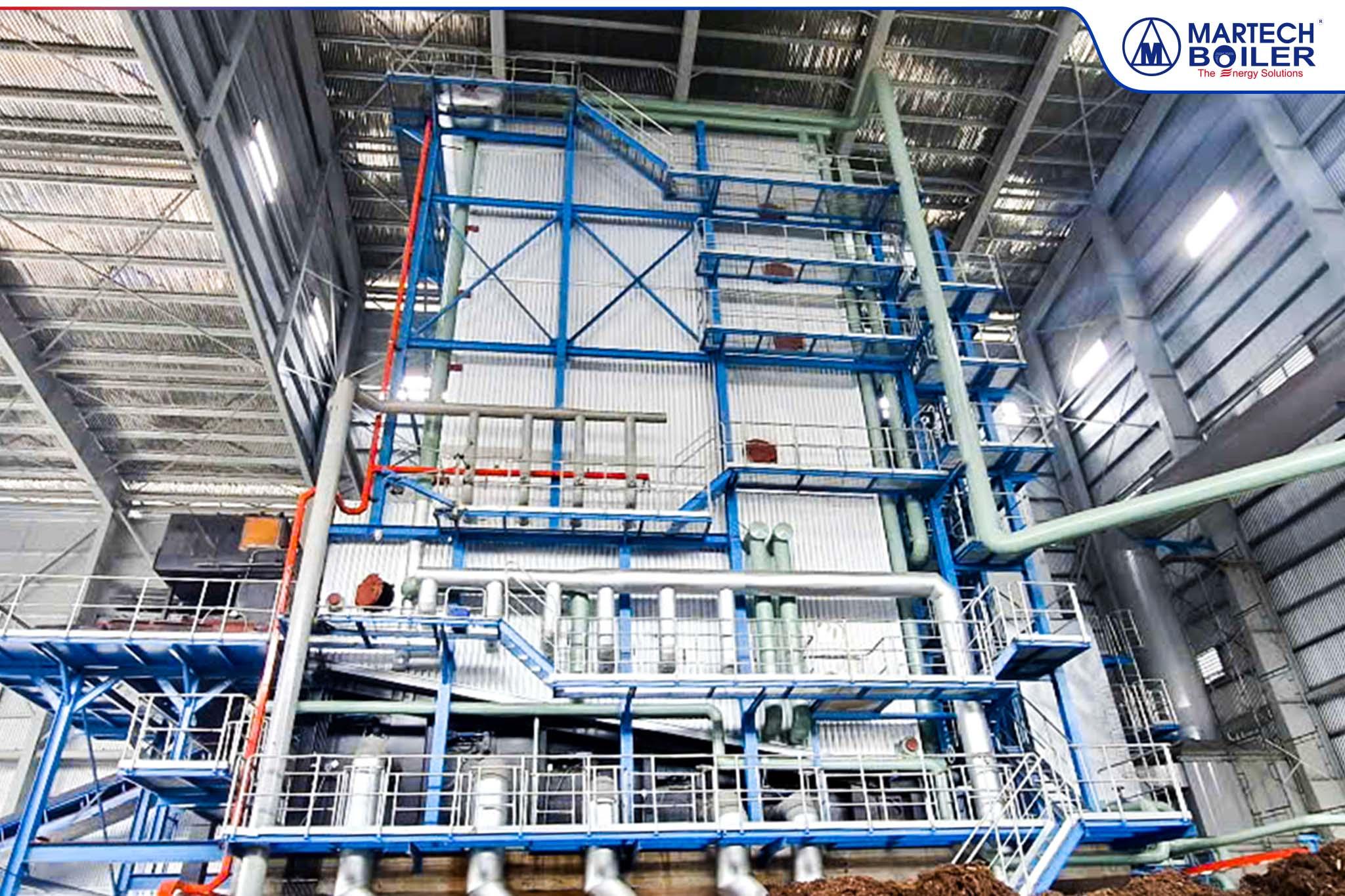 25TPH STEP GRATE BIOMASS BOILER FOR A TISSUE MILL IN VIETNAM